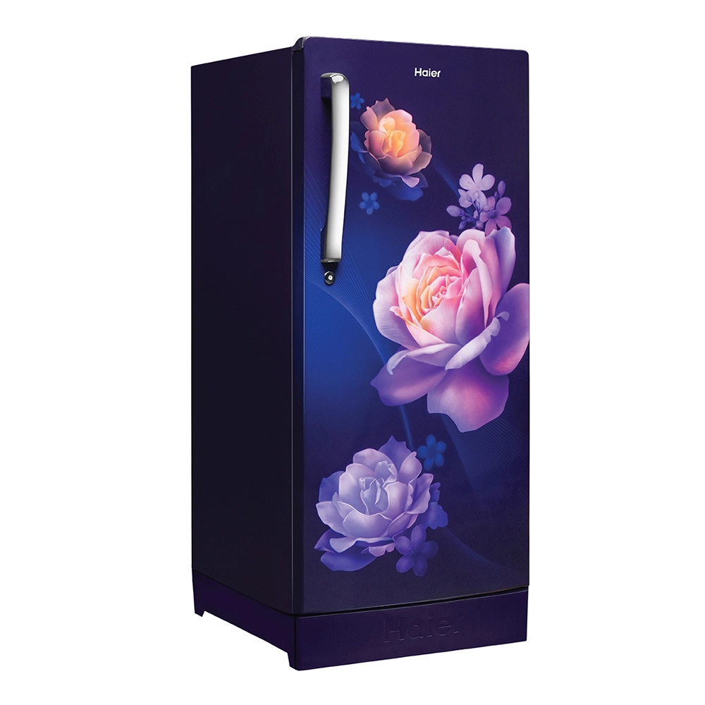 Haier 190L 2 Star Direct Cool Single Door Refrigerator with Toughened Glass Shelf - HRD-2102PMN-P